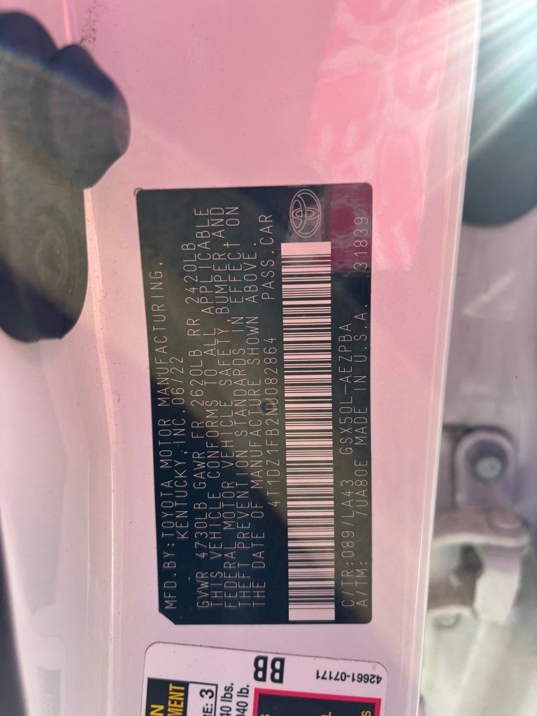 2022 Toyota Avalon Limited