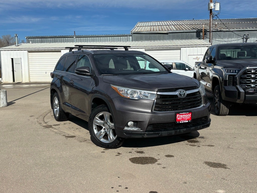 2015 Toyota Highlander Limited Platinum V6