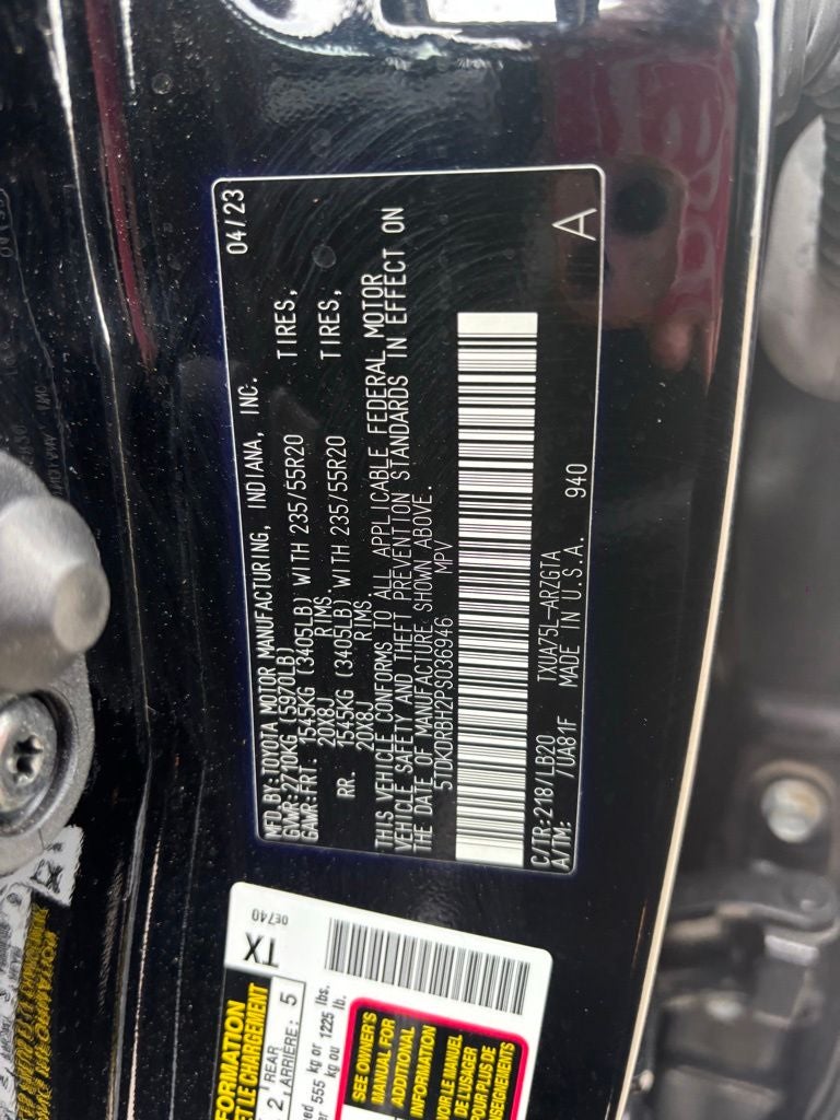 2023 Toyota Highlander Limited