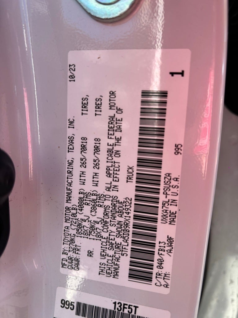 2024 Toyota Tundra SR5