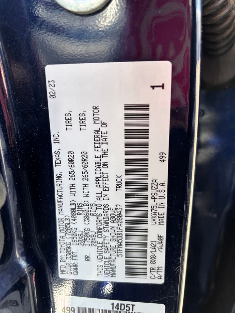2023 Toyota Tundra Platinum
