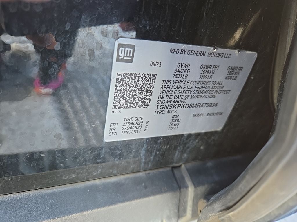 2021 Chevrolet Tahoe Z71