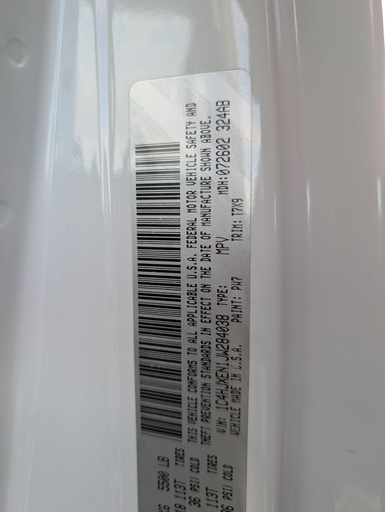 2018 Jeep Wrangler Unlimited Sahara