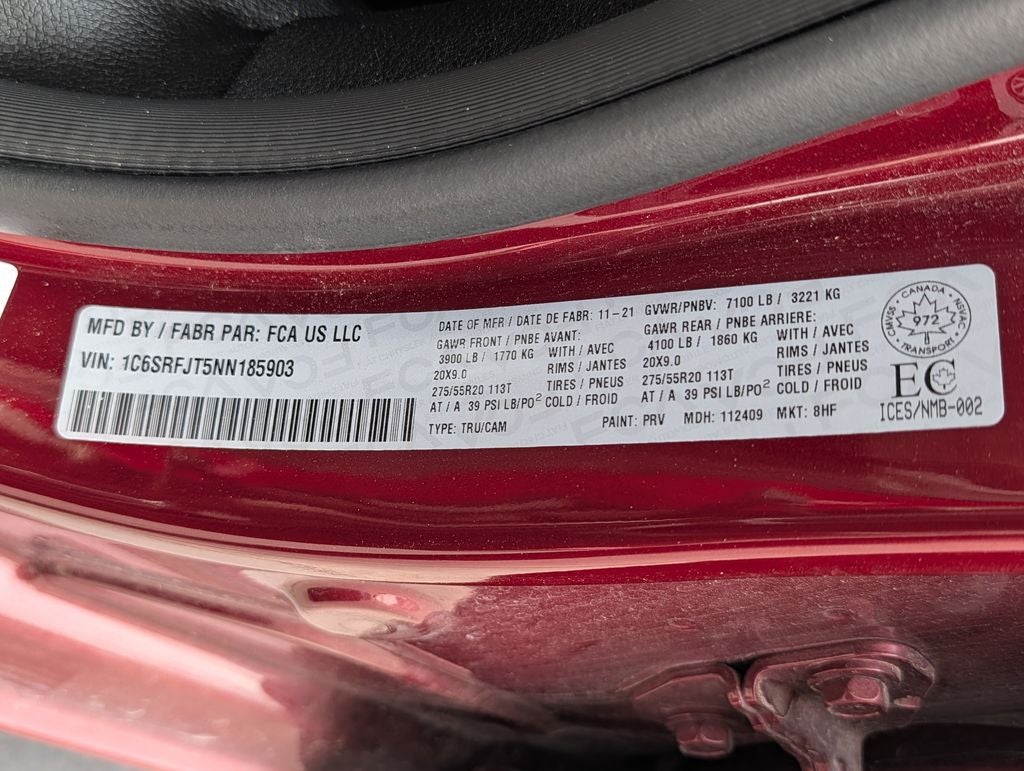 2022 RAM 1500 Laramie
