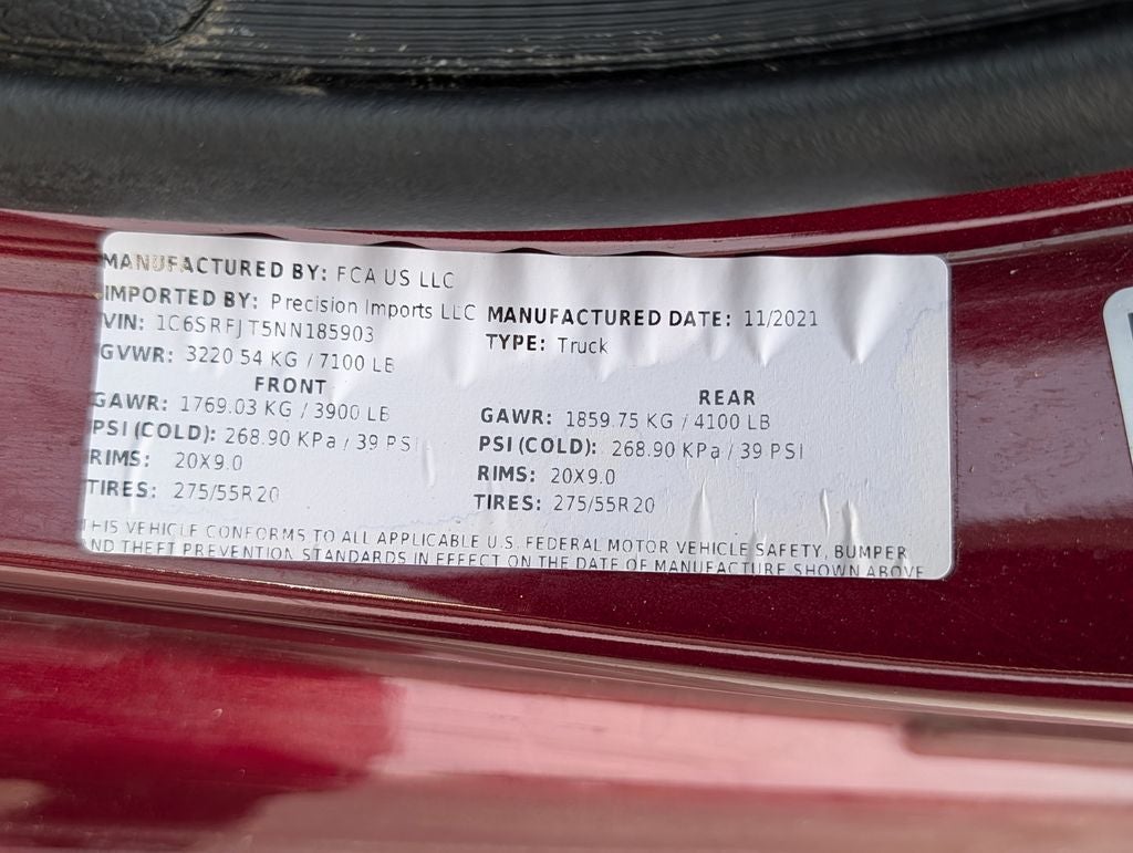2022 RAM 1500 Laramie