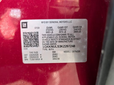 2019 GMC Acadia SLT-1 AWD