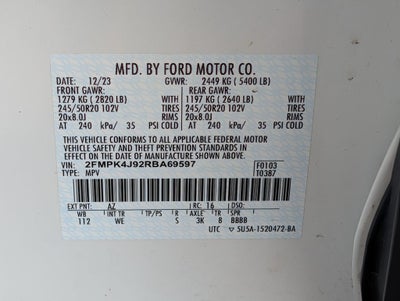 2024 Ford Edge ST Line