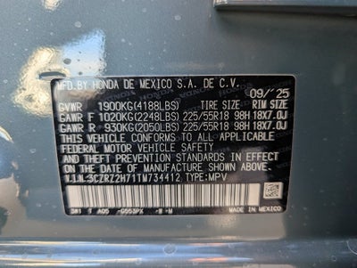 2026 Honda HR-V EX-L