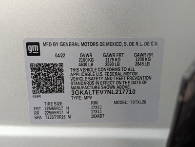 2022 GMC Terrain SLE AWD