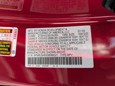 2025 Honda Odyssey EX-L