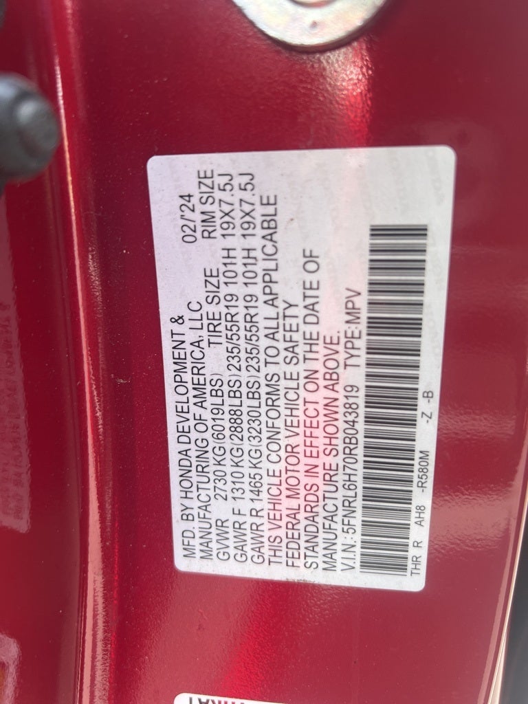 2024 Honda Odyssey Sport