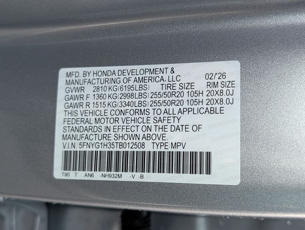 2026 Honda Pilot Sport