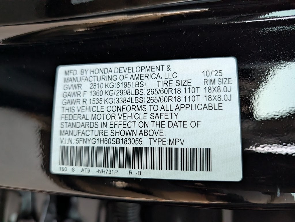 2025 Honda Pilot TrailSport