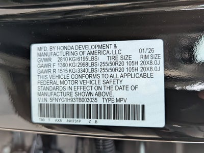 2026 Honda Pilot Black Edition