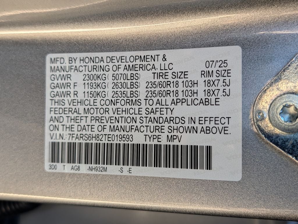 2026 Honda CR-V Hybrid Sport-L