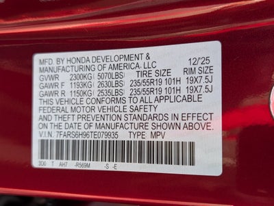 2026 Honda CR-V Hybrid Sport Touring