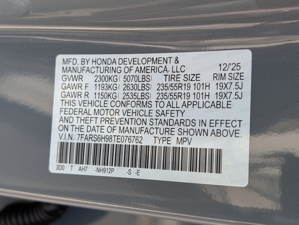 2026 Honda CR-V Hybrid Sport Touring