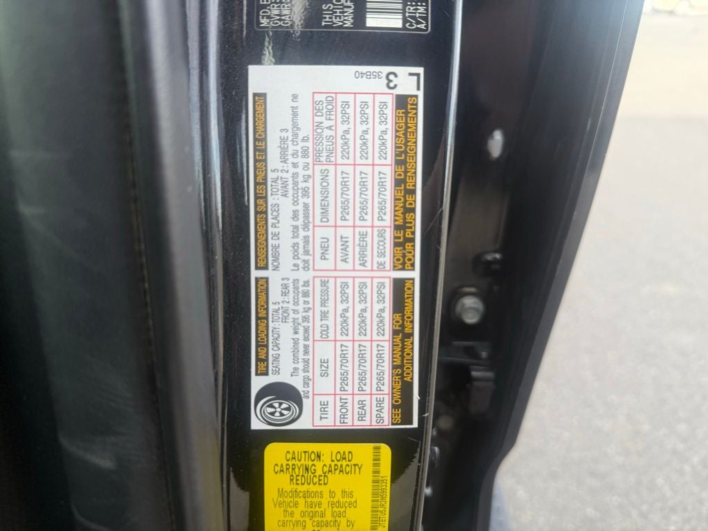 2022 Toyota 4Runner Trail 4x4