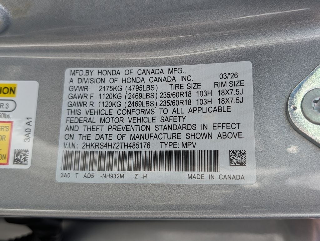 2026 Honda CR-V EX-L