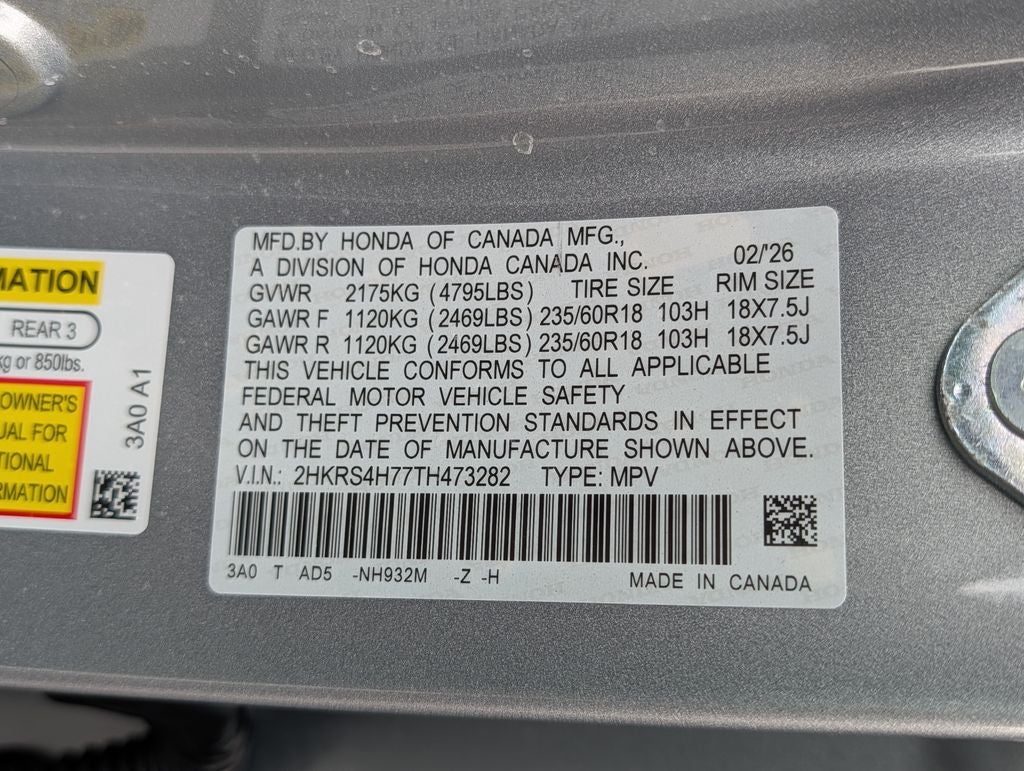 2026 Honda CR-V EX-L