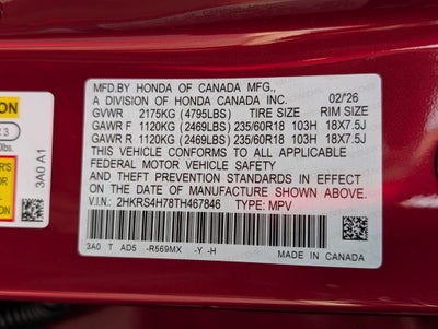 2026 Honda CR-V EX-L