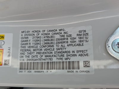 2026 Honda CR-V EX-L