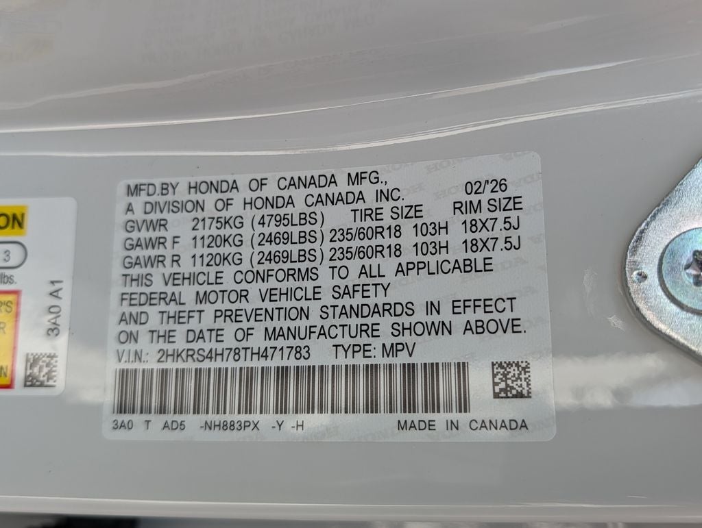 2026 Honda CR-V EX-L