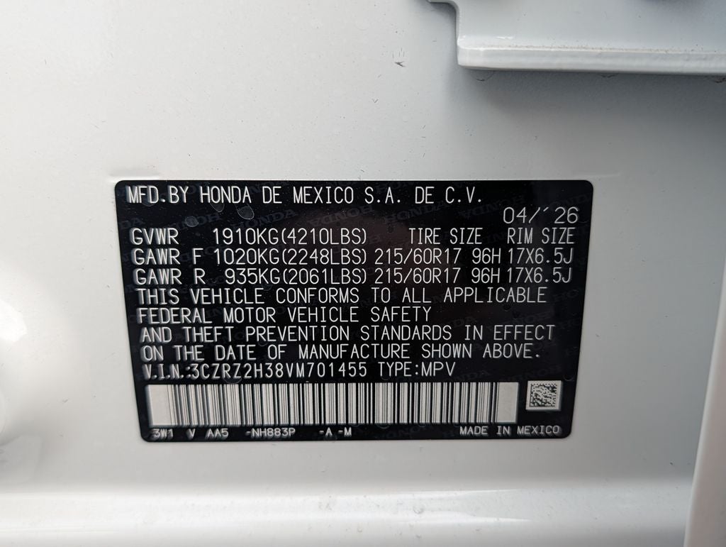 2027 Honda HR-V LX