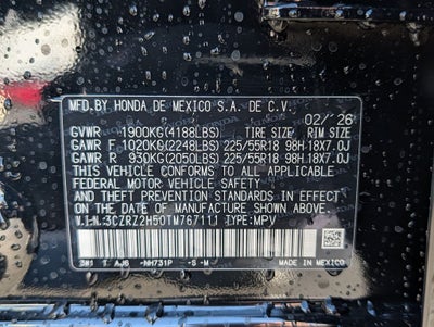 2026 Honda HR-V Sport