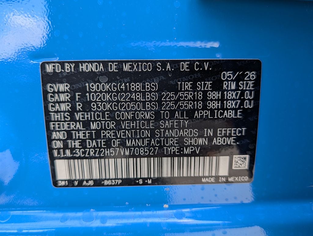 2027 Honda HR-V Sport