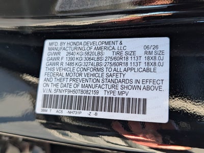 2026 Honda Passport TrailSport
