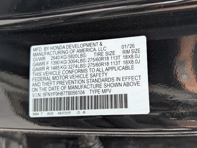 2026 Honda Passport TrailSport Elite