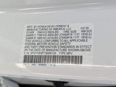 2026 Honda Passport TrailSport Elite