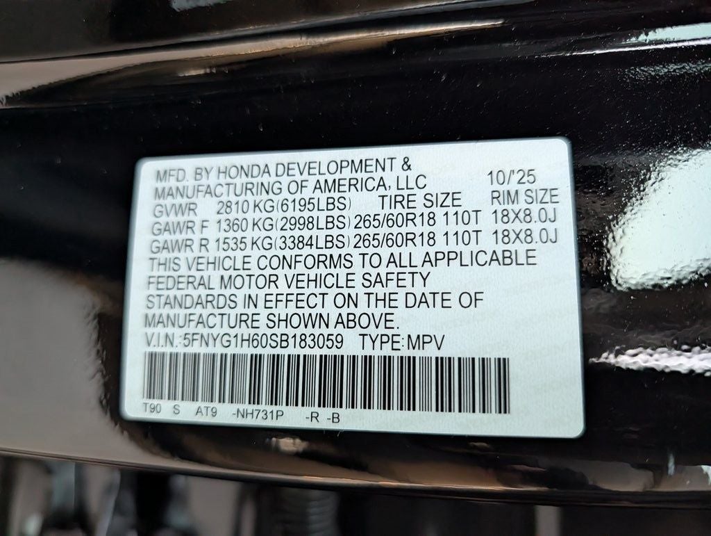 2025 Honda Pilot TrailSport