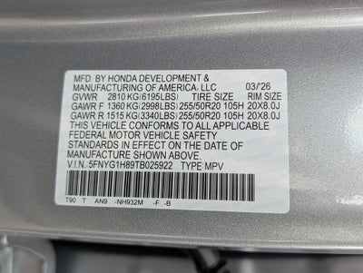 2026 Honda Pilot Elite