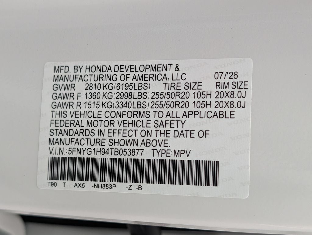 2026 Honda Pilot Black Edition