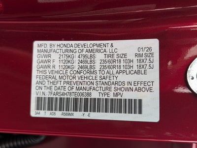 2026 Honda CR-V EX-L