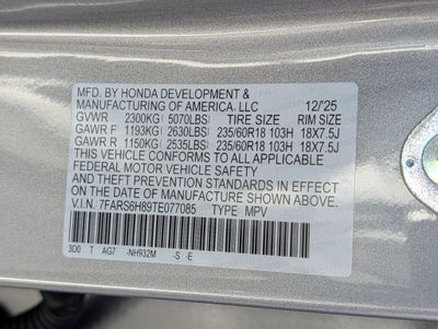 2026 Honda CR-V Hybrid Sport-L