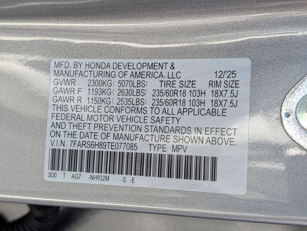 2026 Honda CR-V Hybrid Sport-L