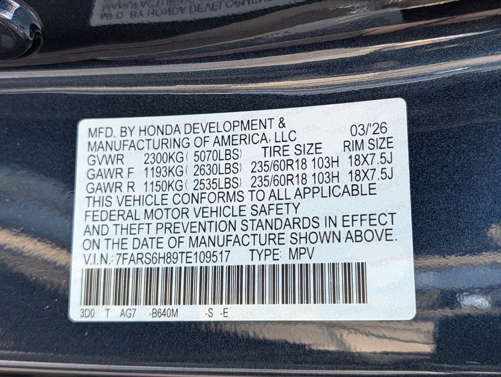2026 Honda CR-V Hybrid Sport-L