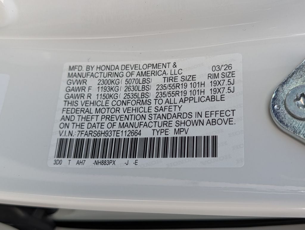 2026 Honda CR-V Hybrid Sport Touring