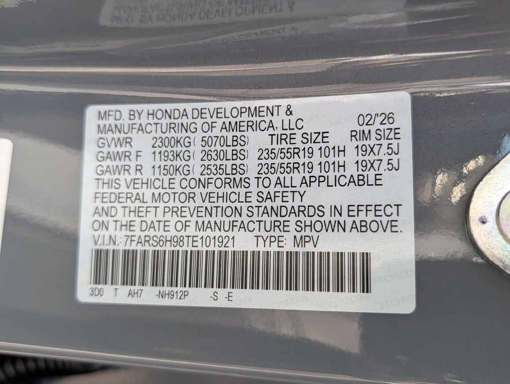 2026 Honda CR-V Hybrid Sport Touring