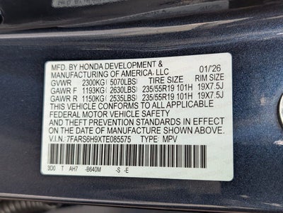 2026 Honda CR-V Hybrid Sport Touring