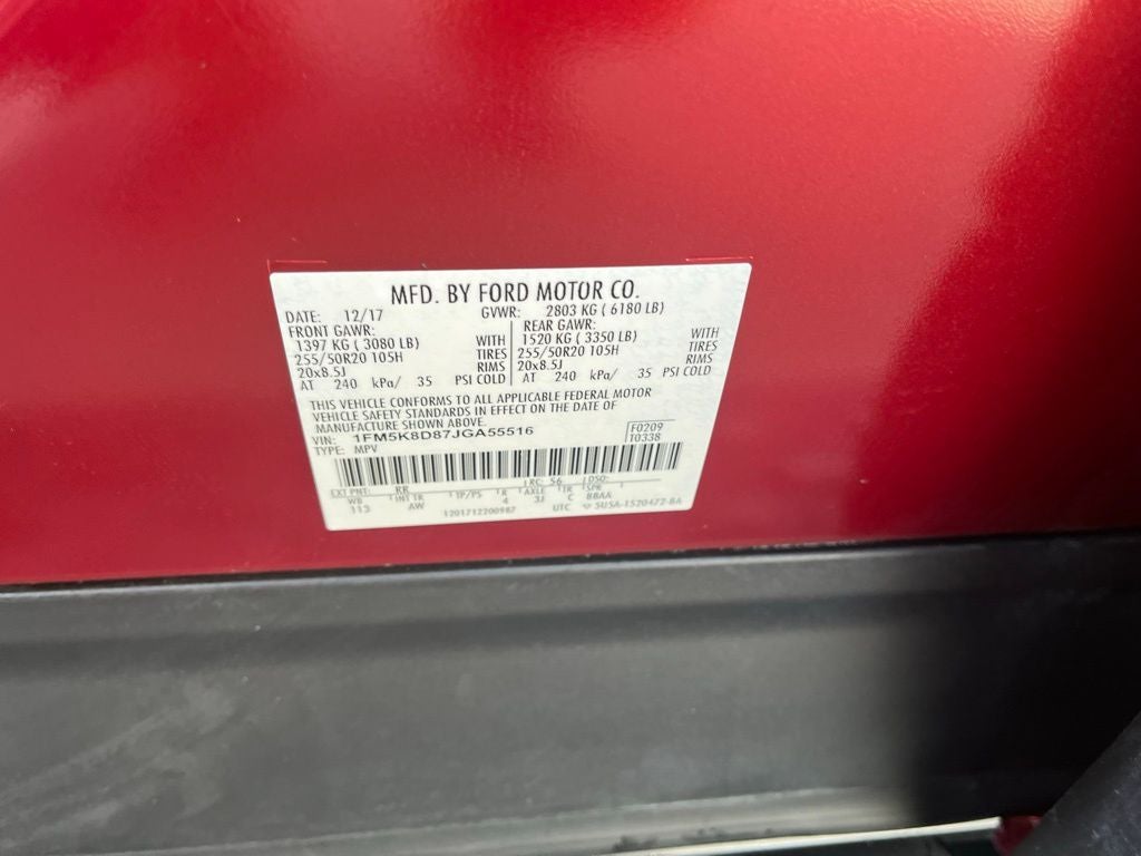 2018 Ford Explorer XLT