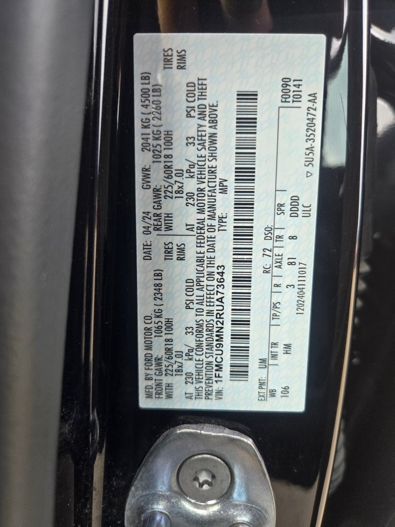 2024 Ford Escape ST-Line