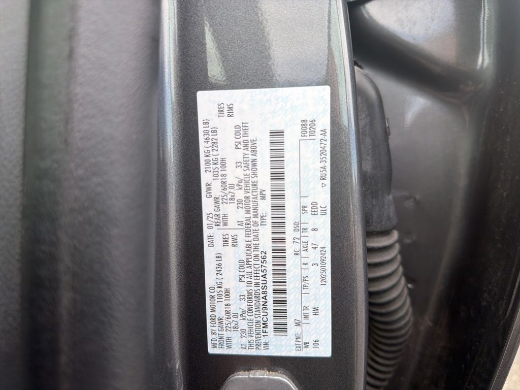 2025 Ford Escape ST-Line Select