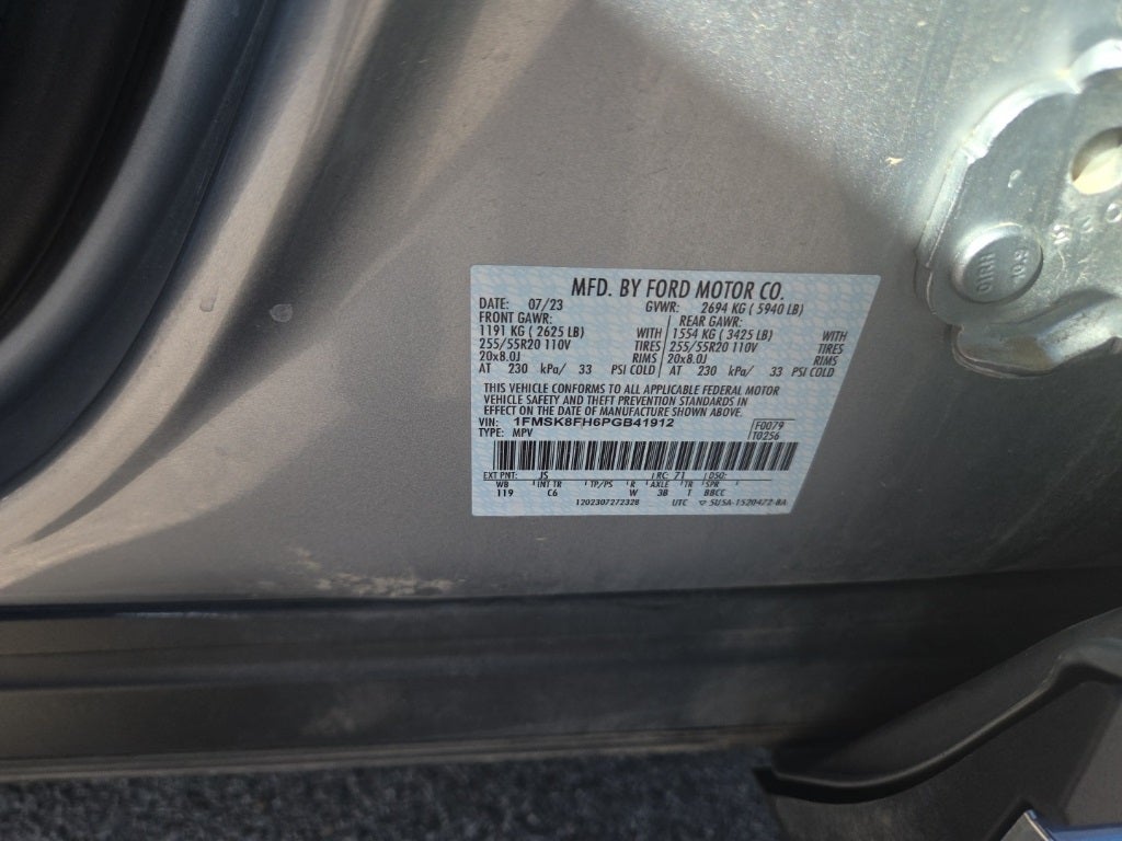 2023 Ford Explorer Limited 4WD