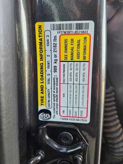 2018 Ford F-250SD Lariat