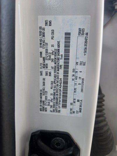 2016 Ford F-150 Platinum