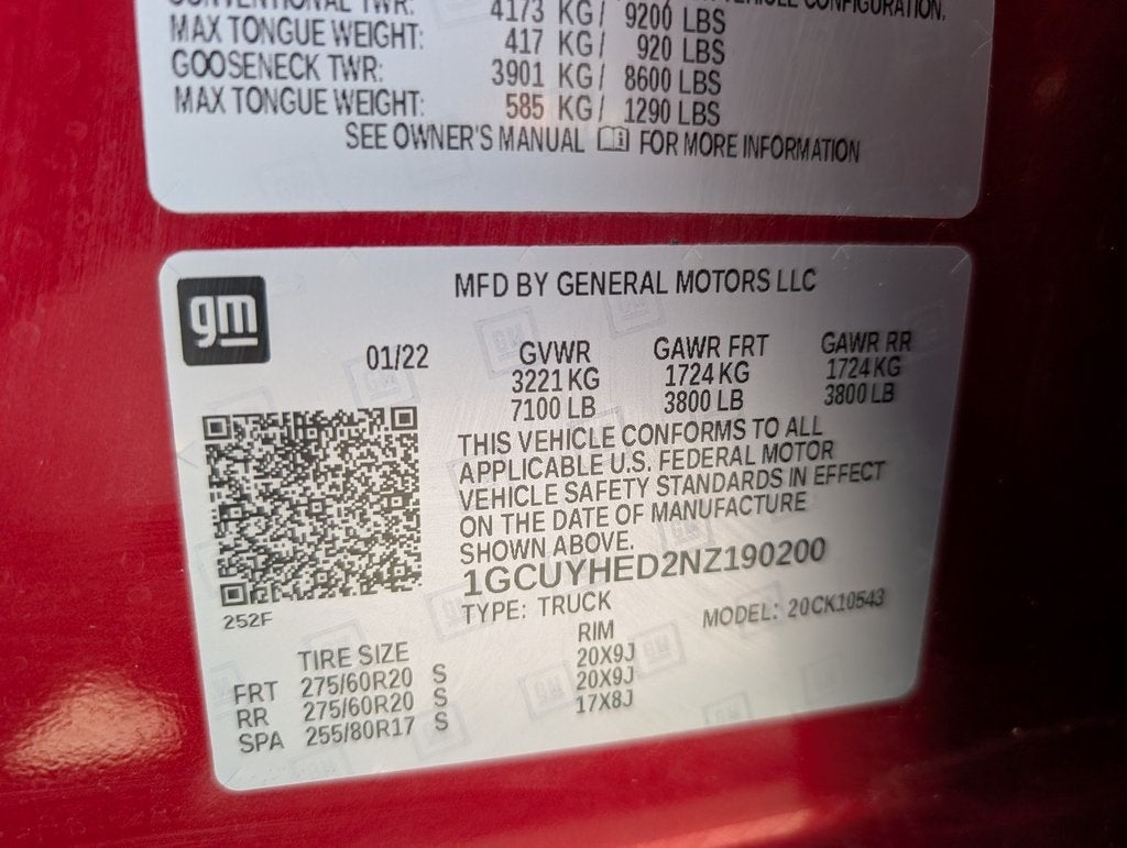 2022 Chevrolet Silverado 1500 LTD High Country